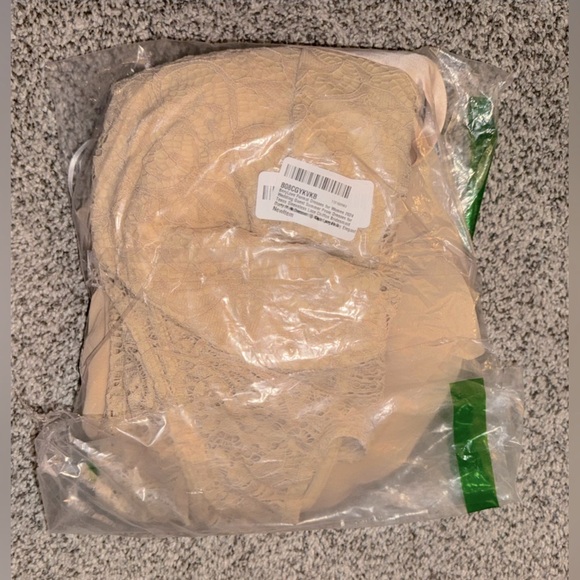 Elegant Tan Gold Sleeveless A-Line Dress - Picture 6 of 6